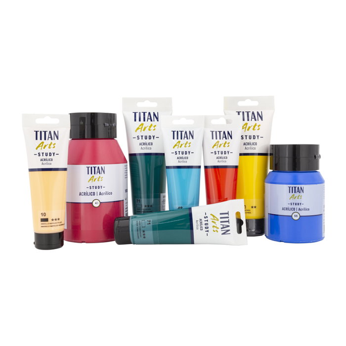 Titan Arts Acrílico Study Magenta Bote 1000ml nº43